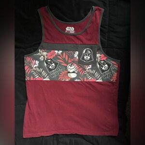Darth Vader Hawaiian Tank Men’s M Star Wars